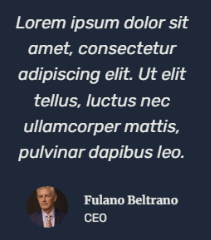 Captura de tela - Depoimento 2 - Mobile